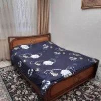 تخت چوب دو نفره|تخت و سرویس خواب|ری, شهید غیوری (ابن باویه)|دیوار