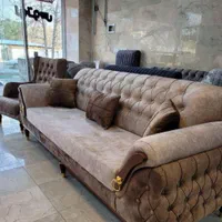 *مبل راحتی 7نفره مدل چستر با ارسال رایگان *|مبلمان خانگی و میز عسلی|سنندج, |دیوار