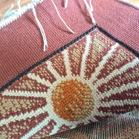 گلیم سالم و تمیز کم کار ۹ متری