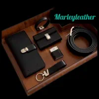 ست چرم طبیعی کامل و جذاب تخفیف ویژه روز مرد