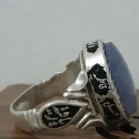 انگشتر عقیق یمن سوسنی