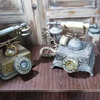 2عدد تلفن سلطنتی عتیقه ارسال اصفهان