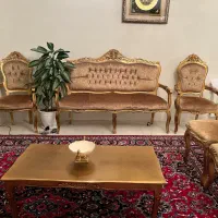 مبلمان سلطنتی ۹ نفره به همراه ناهار خوری|مبلمان خانگی و میز عسلی|تهران, شهران شمالی|دیوار