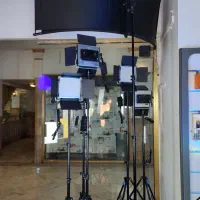 فروش فوق العاده تجهیزات نورپردازی و‌تولید محتوا|دوربین عکاسی و فیلم‌برداری|تهران, فردوسی|دیوار