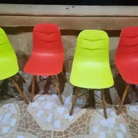 صندلی پایه چوبی سالم