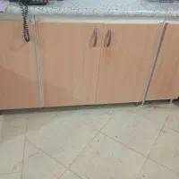 کابینت آشپزخانه و سینک ظرفشویی و هود