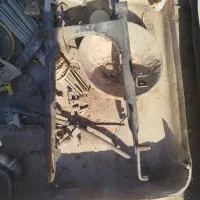 اگزوز کمک جلو دوشاخ عقب