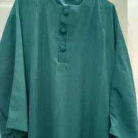 پیراهن بلند سبز کله غازی