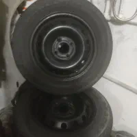 رینگ 14با لاستیک دو تا 80درصد 60 قیمت 5میلیون