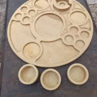 سینی چوبی مزه خوری|ظروف سرو و پذیرایی|تهران, فدک|دیوار