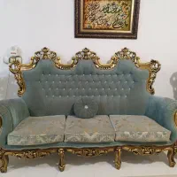 فروش مبل استیل۹نفره ،چوب روس