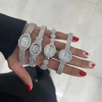 ساعت  نقره وارداتی