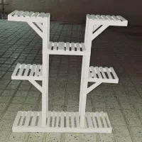 پایه گل چوبی