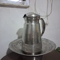 آفتابه لگن روسی عتیقه قدیمی آنتیک