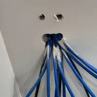 کابل کشی، داکت، ترانک،نصب دوربین قیمت توافقی