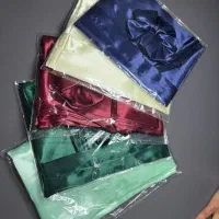 روبالشتی و کش مو  ساتن|رختخواب، بالش، پتو|کرمان, |دیوار