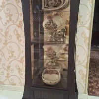 بوفه.ویترین بلند چراغ دار|بوفه، ویترین، کنسول|آبادان, |دیوار