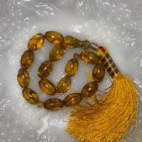 تسبیح کهربای طبیعی