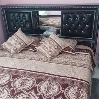 فروش تخت خواب دونفره با وسایل
