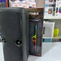 اسپیکر بلوتوثی شارژی میکروفون دار با رقص نور|سیستم صوتی خانگی|زنجان, |دیوار