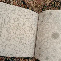 کتاب رنگ آمیزی بزرگسالان|کتاب و مجله آموزشی|رشت, دیلمان|دیوار