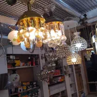 فروشی لوستر|لوستر و چراغ آویز|اسالم, |دیوار