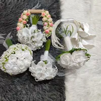 دسته گل عروس گلبهار