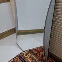 آینه قدیمی ضخیم ال ای دار روشویی|آینه|گرگان, |دیوار
