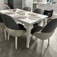 میز نهار خوری۶ نفره  نو