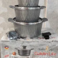 سرویس قابلمه گرانیتی ۱۰ پارچه