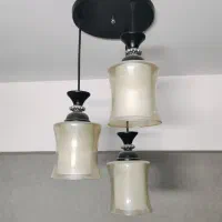 لوستر آویز سقفی سه شعله