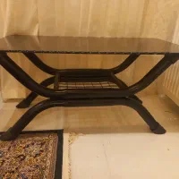 میز عسلی شیشه