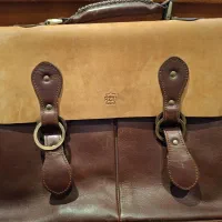 کیف رنگ سفارشی چرم آذین