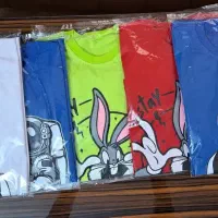 تیشرت پسرانه بچگانه آستین کوتاه اسپرت تریکو