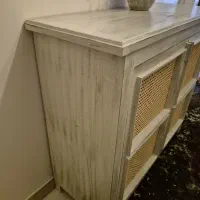 کنسول چهار طبقه mdf|بوفه، ویترین، کنسول|کرج, فاز ۳ گوهردشت|دیوار