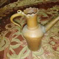 آفتابه مس و سینی و کاسه قدیمی