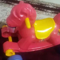 اسب دو کاره چرخ دار و راکر|اسباب‌بازی بچه|سوق, |دیوار