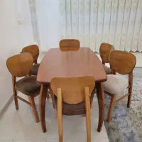 میز ناهارخوری ۶ نفره مینیمال پینترستی