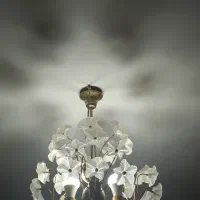 لوستر ۵ شاخه زیبا|لوستر و چراغ آویز|شیراز, نصر|دیوار