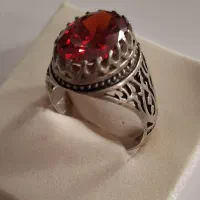 انگشتر و زنجیر نقره ۹۲۵ ایتالیا|جواهرات|کرمانشاه, |دیوار