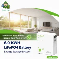 باتری لیتیومی 6 کیلووات گوگرین Go Green