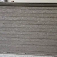 پرده زبرا طوسی رنگ در حد نو