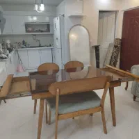 میز نهارخوری چهارنفره|میز و صندلی غذاخوری|گلبهار, شهر جدید گلبهار|دیوار