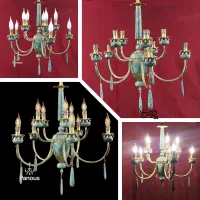 لوستردرطرحهای مختلف|لوستر و چراغ آویز|تبریز, |دیوار