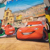 پرده پانچ کودک طرح مک کویین