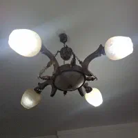 لوستر چوبی در حد