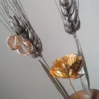 گوشواره و انگشتر طلا