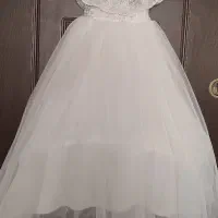 لباس مجلسی دخترانه به همراه صندل مجلسی