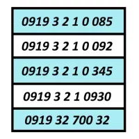 0919.404.10.80|سیم‌کارت|اسلام‌شهر, شهرک قائمیه|دیوار