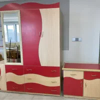 سرویس خواب و کمد نوزاد و نوجوان|تخت و سرویس خواب|شیراز, قدوسی غربی|دیوار